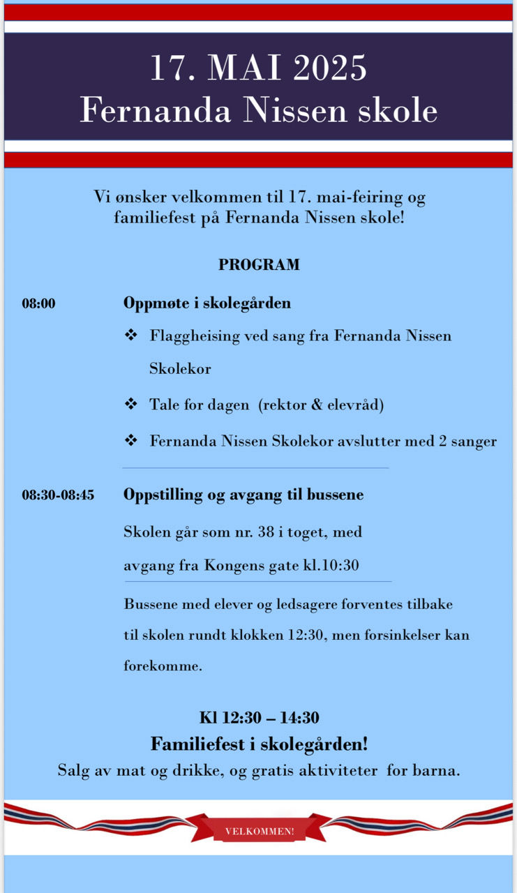 Program for dagen