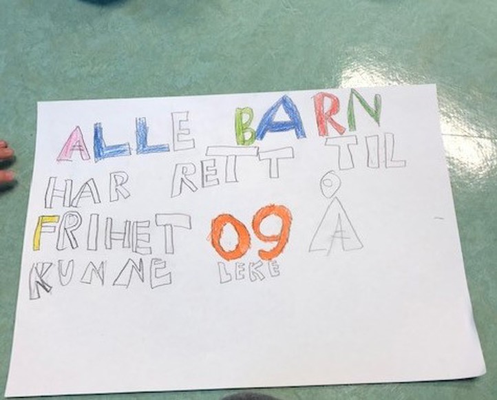 Barn lager plakat Barn lager plakat